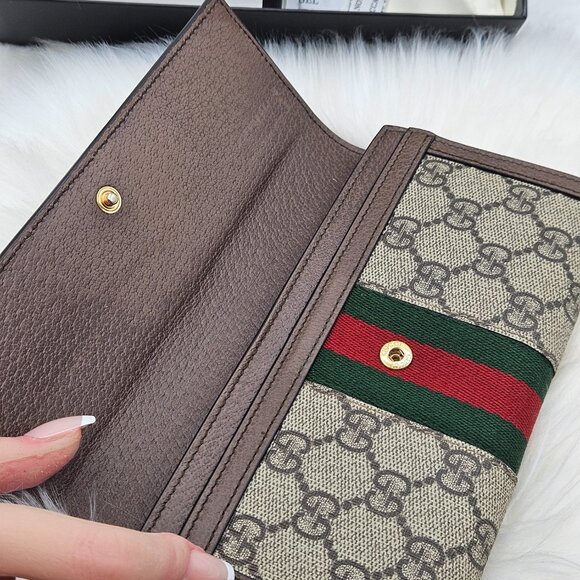Gucci  Supreme Ophidia Continental Wallet - Picture 10 of 17